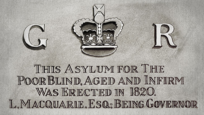 The asylum foundation stone